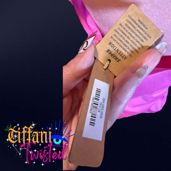 🔥 SKIMS Neon Pink Sleeveless Mini Dress – Low Back Detail – NWT (2X) 🔥 - Picture 5 of 7